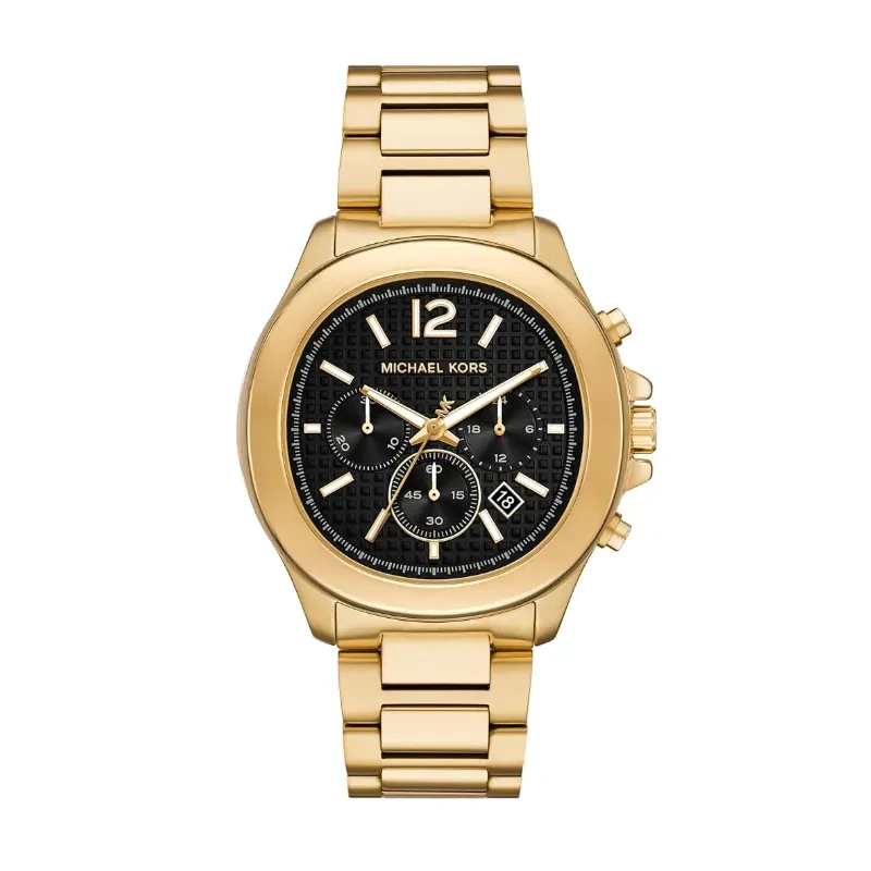 Michael Kors Oversized Sage Chronograph Gold-Tone Men's Watch- MK9192